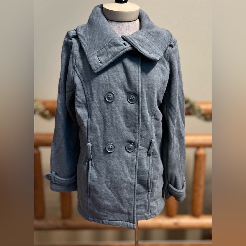 Merona Sweatshirt Jacket – Gray, L